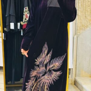 Phoenix Velvet Abaya