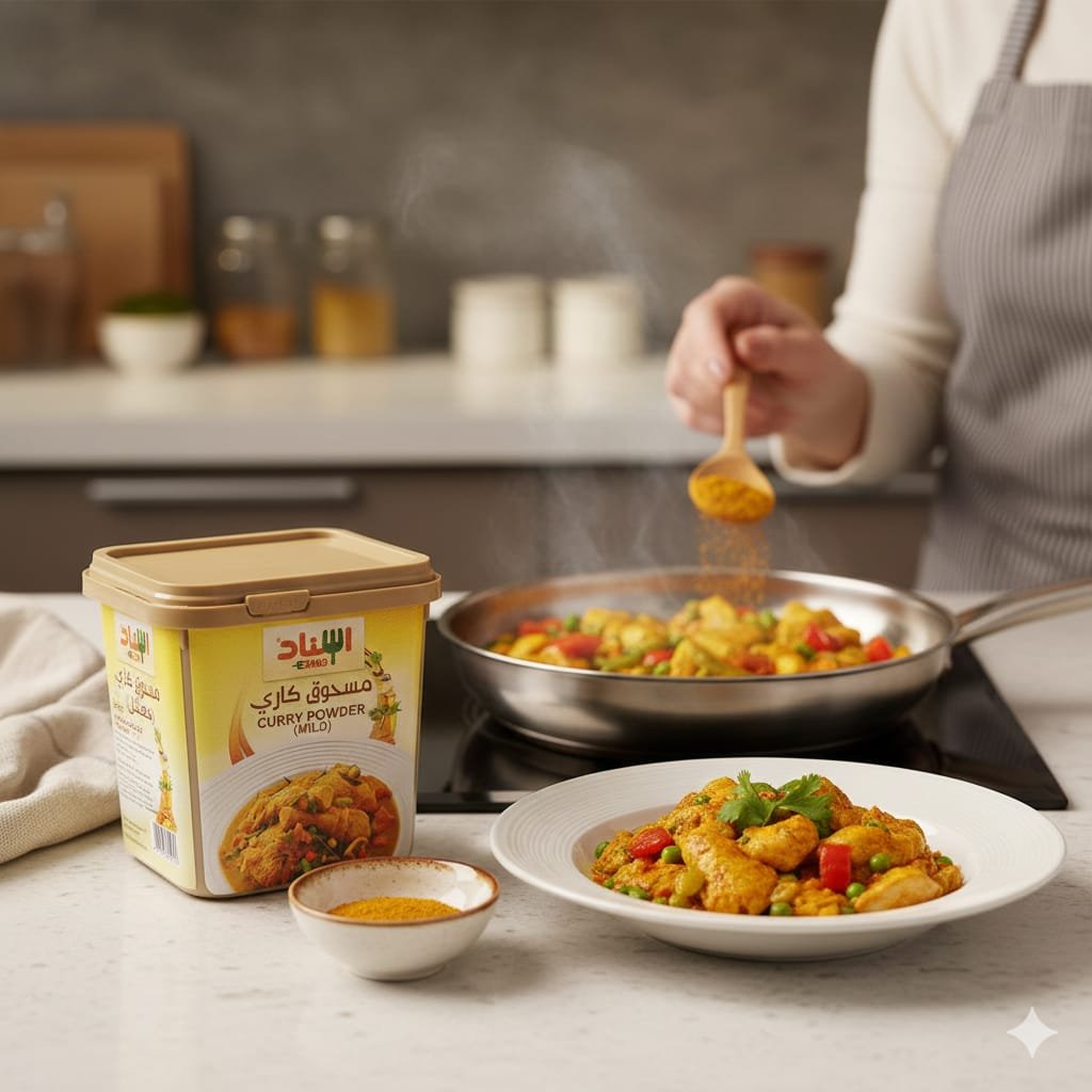 كاري الأسناد (خفيف) – خلطة توابل فاخرة