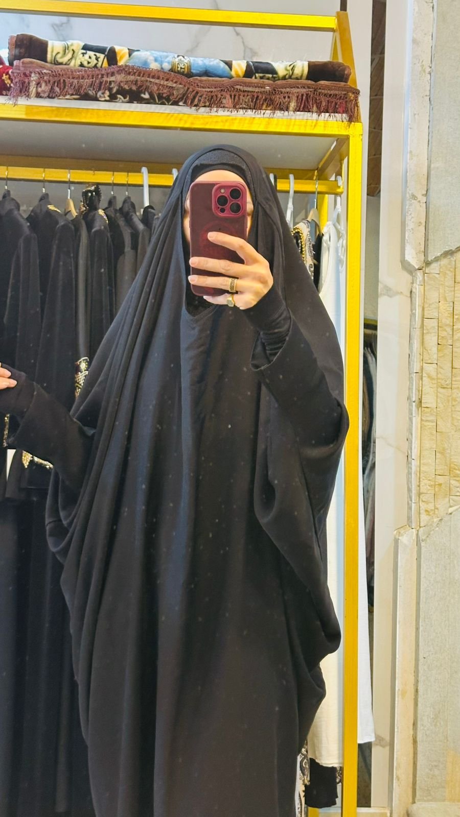عباية سوداء – إصدار أناقة المرآة - الصورة 2
