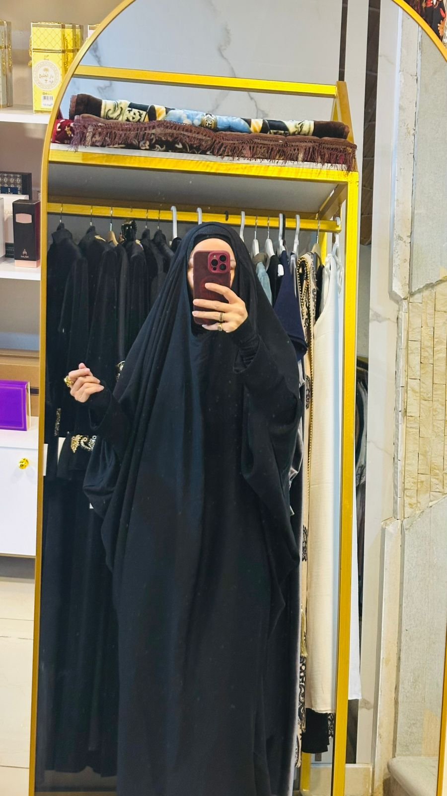 عباية سوداء – إصدار أناقة المرآة - الصورة 3